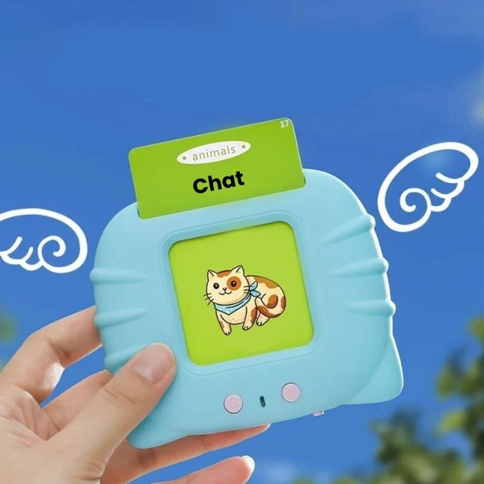 Lecteur de Cartes Flash Parlantes - 224 Mots pour Apprendre en S'amusant
