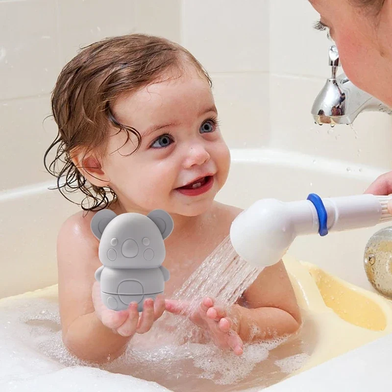 🛁 Jouet de Bain Bébé | Animaux Rigolos en Silicone | Éveil et Amusement