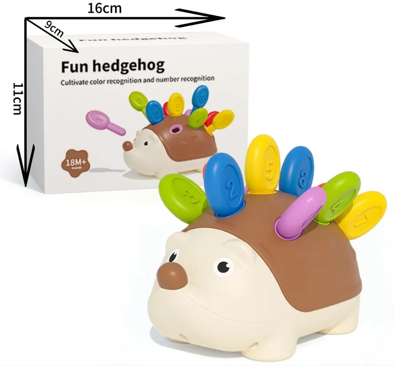 🦔 Jeu Hérisson Montessori | Développement de la Motricité Fine