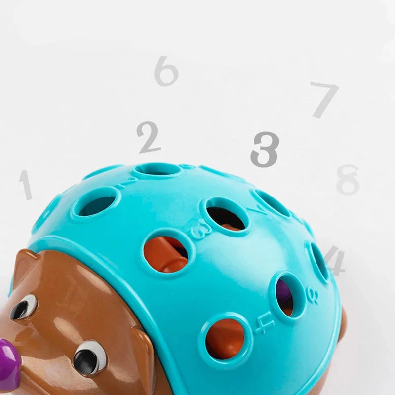 🦔 Jeu Hérisson Montessori | Développement de la Motricité Fine