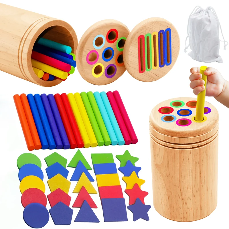 ColorSort™ : Le Jouet Éducatif Montessori pour le Tri des Couleurs et le Développement de la Motricité Fine