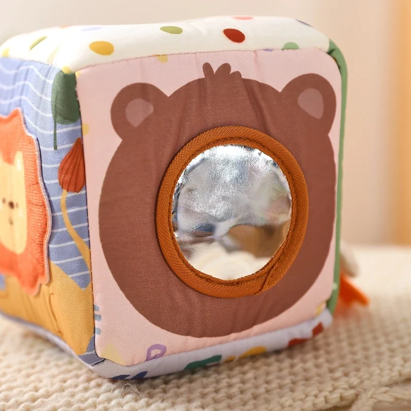 Cube Sensoriel Montessori pour Bébé - Boîte Magique Éducative et Ludique