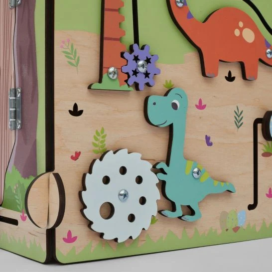 DINO mit Beleuchtung - Busy House/Board Montessori® by Busy Kids®
