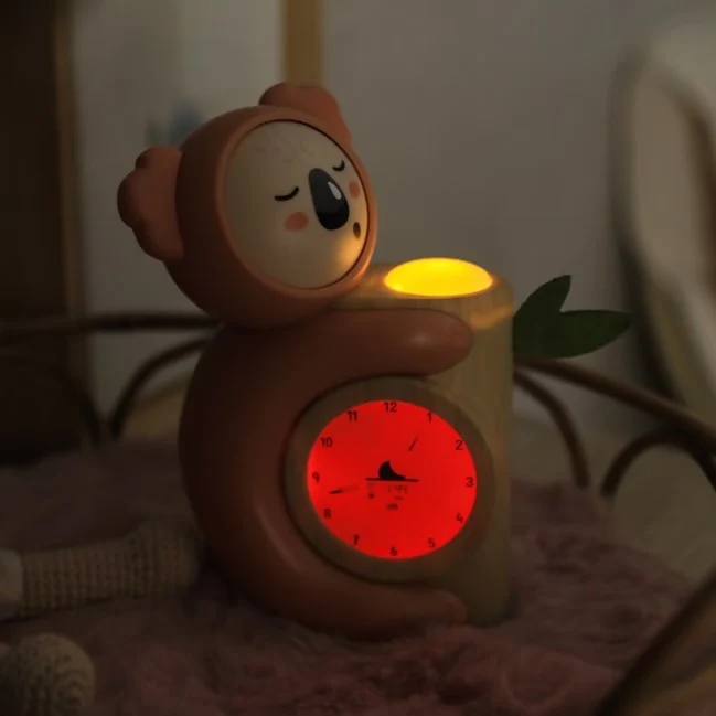 Indicateur de réveil et veilleuse pour enfant Kid'Sleep Koala Pabobo - 3 ans+