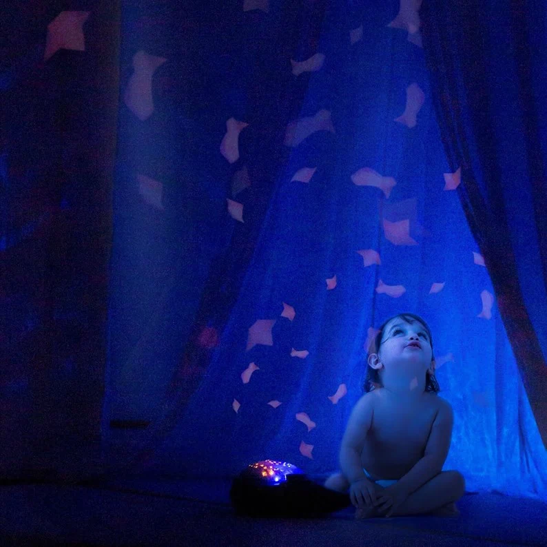 Veilleuse projecteur baleine aqua dream - 1 an+ 3 ans +