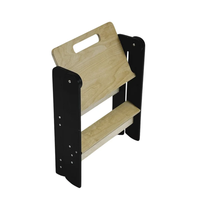 Klappbarer Tritthocker für Kinder – Platzsparend & Stabil aus Holz