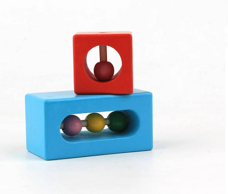 Montessori Klangbausteine aus Holz – 12 Sensorik-Bausteine ab 1 Jahr