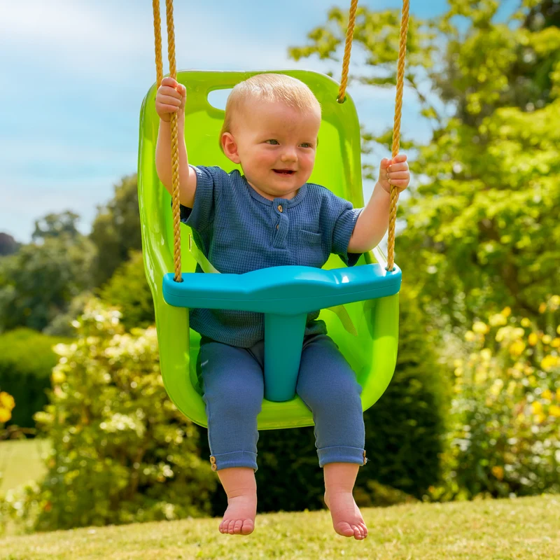 Balançoire siege bébé pour portique H190-250cm vert