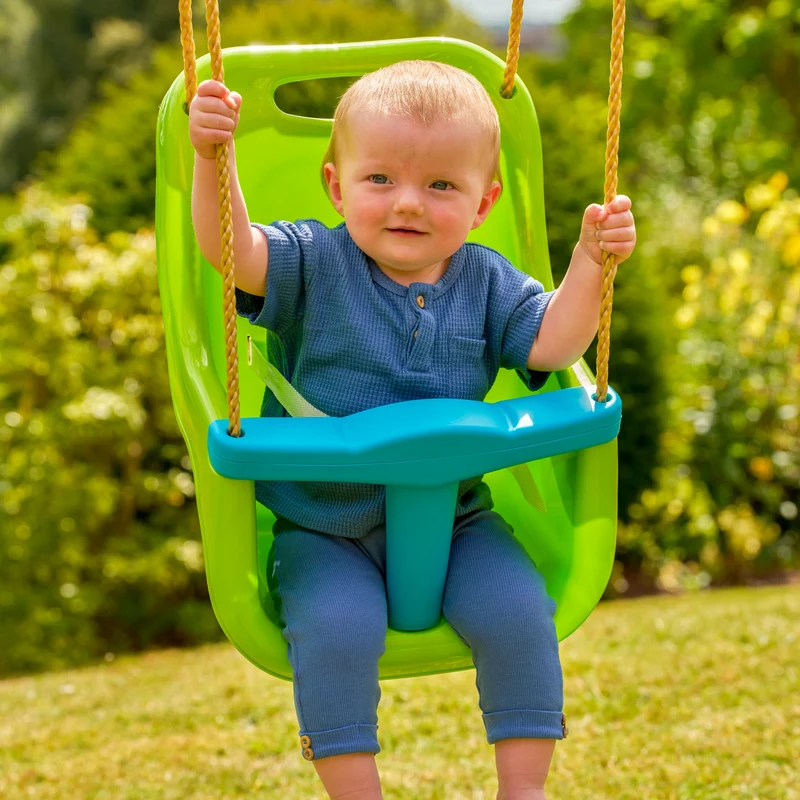 Balançoire siege bébé pour portique H190-250cm vert