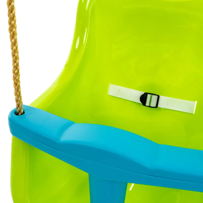 Balançoire siege bébé pour portique H190-250cm vert