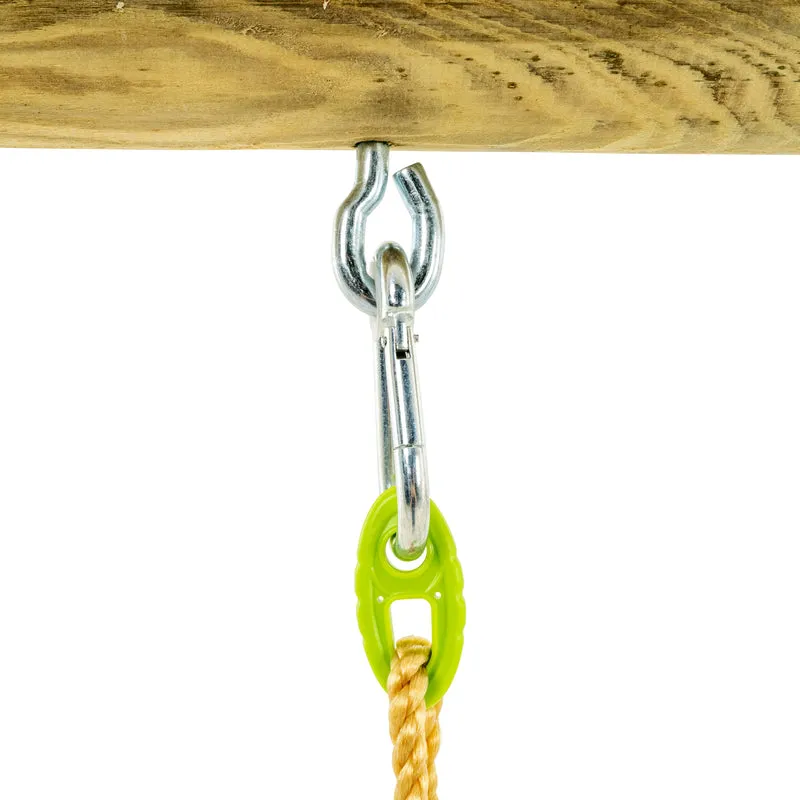 Balançoire siege bébé pour portique H190-250cm vert