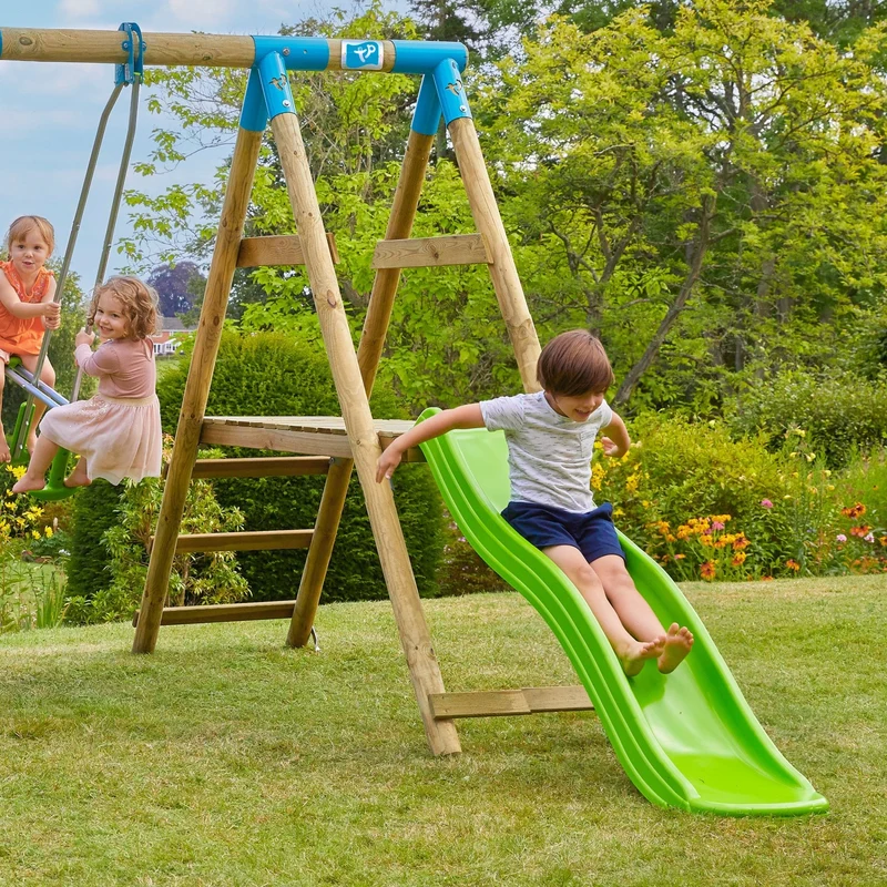 Glissière de toboggan ondulée L220 cm - H120 cm - vert pomme - RIPPLE