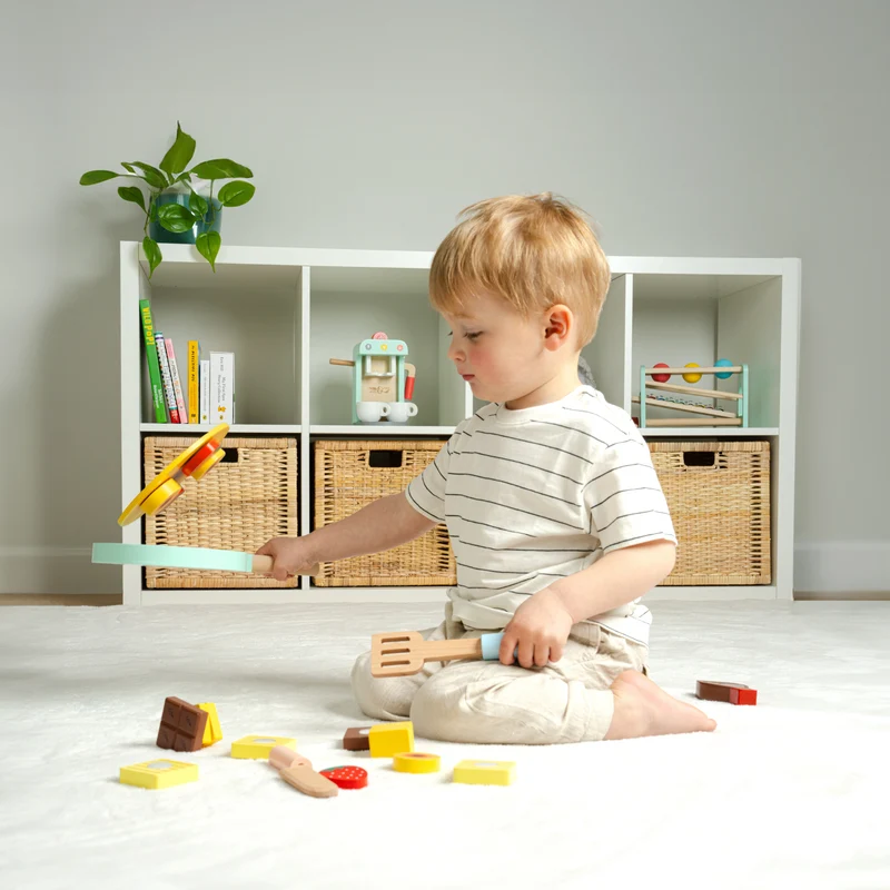 Set de crêpes en bois FSC pour enfant dès 3 ans