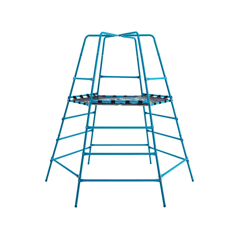 Aire de jeux métal bleu H201cm EXPLORER TOUR