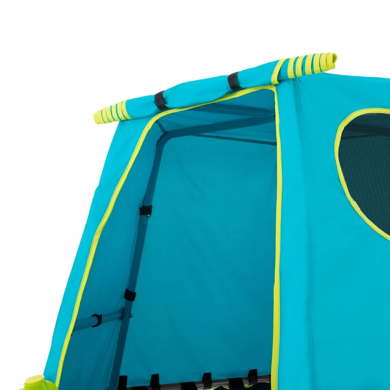 Aire de jeux métal bleu H201cm EXPLORER TOUR