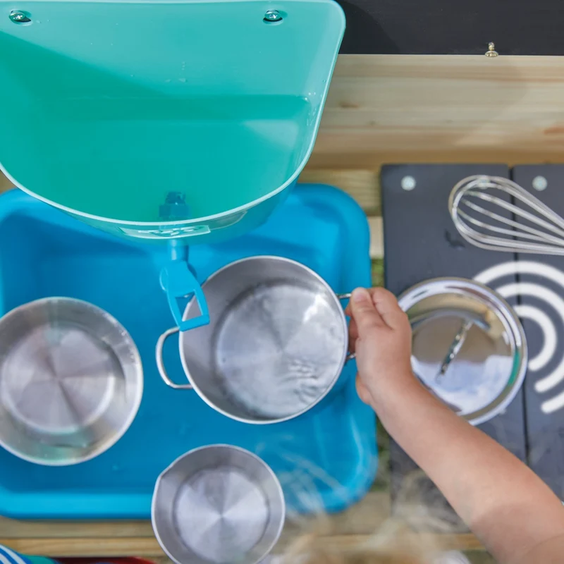 Cabane enfant avec cuisine extérieure - bois FSC® - CHALET PRAIRIE