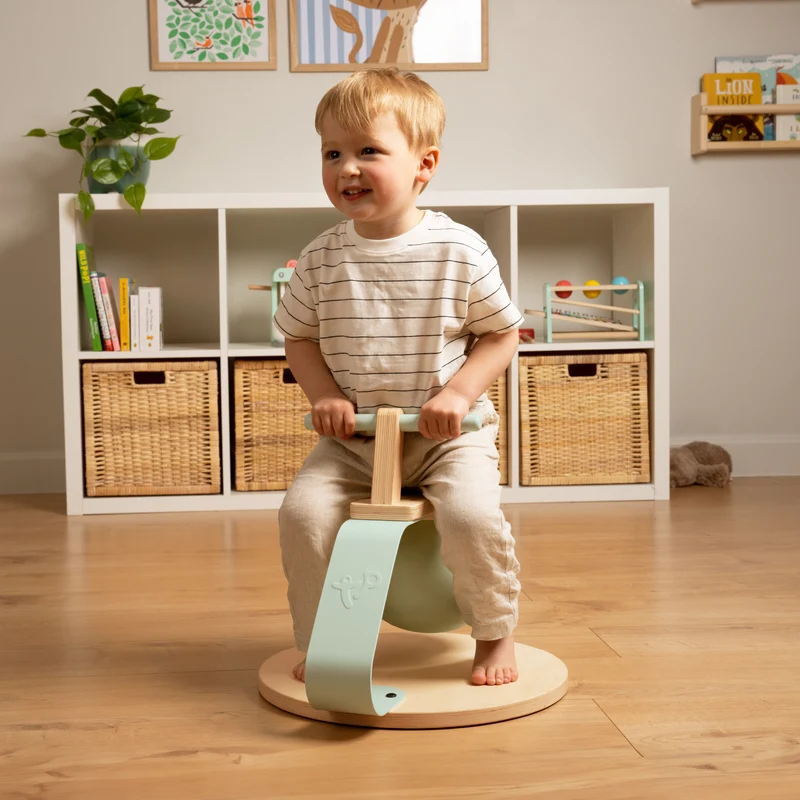 Ballon sauteur en bois FSC® pour enfant dès 1 an