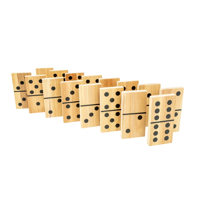 Jeu dominos géant en bois FSC® dès 3 ans