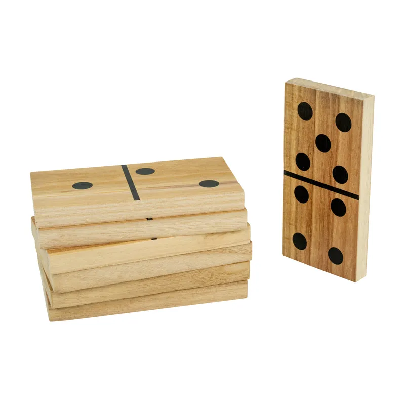 Jeu dominos géant en bois FSC® dès 3 ans