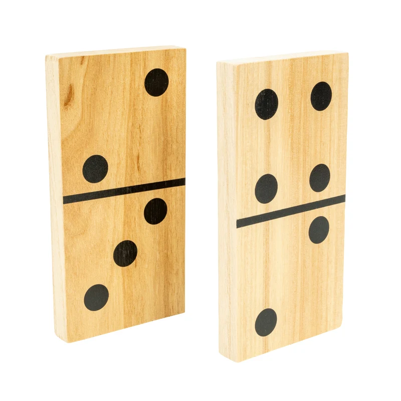 Jeu dominos géant en bois FSC® dès 3 ans