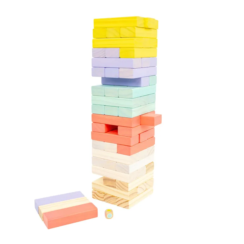 Jeu tour d'équilibre géante en bois FSC® dès 3 ans