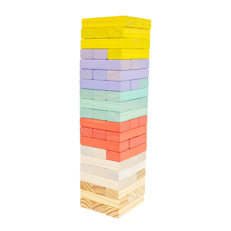 Jeu tour d'équilibre géante en bois FSC® dès 3 ans