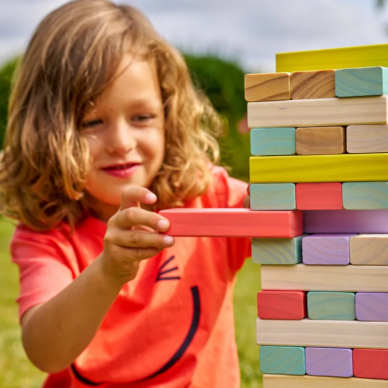Jeu tour d'équilibre géante en bois FSC® dès 3 ans