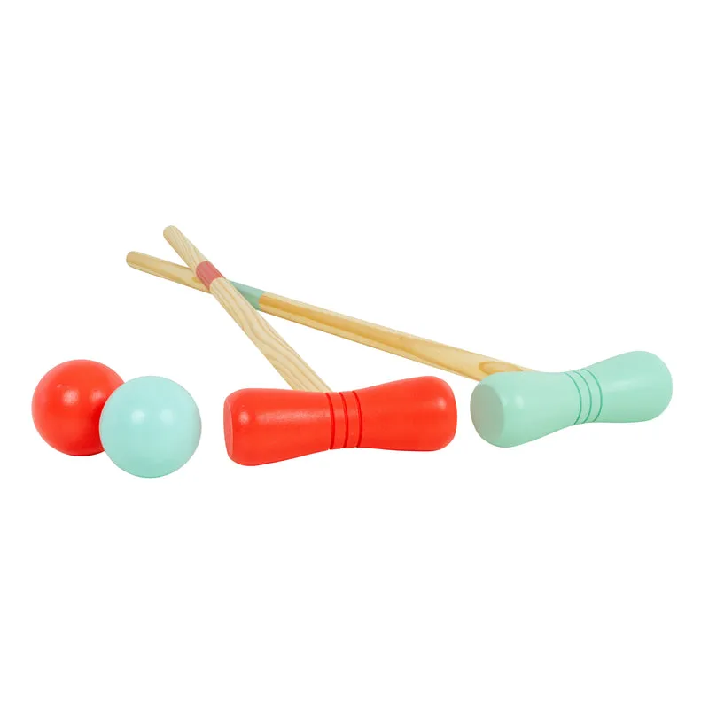 Jeu de croquet en bois FSC® dès 3 ans