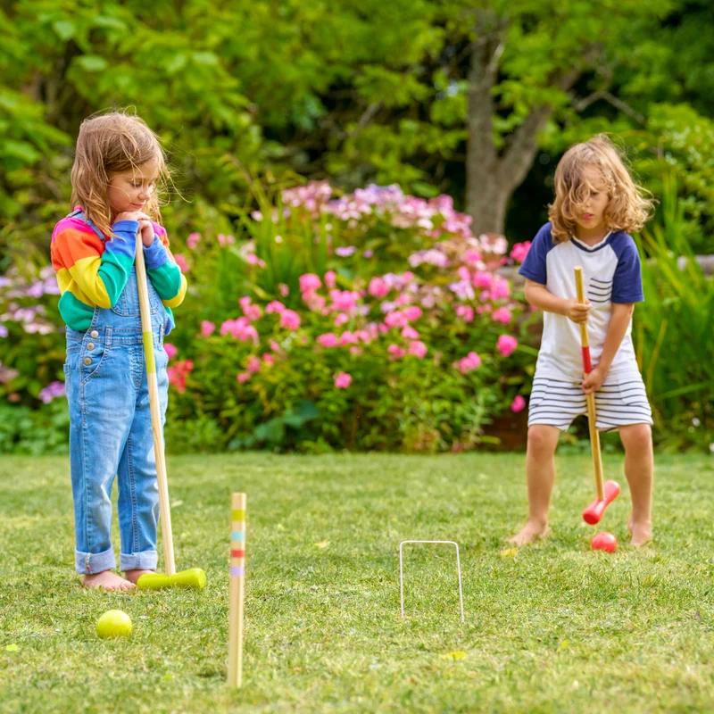 Jeu de croquet en bois FSC® dès 3 ans