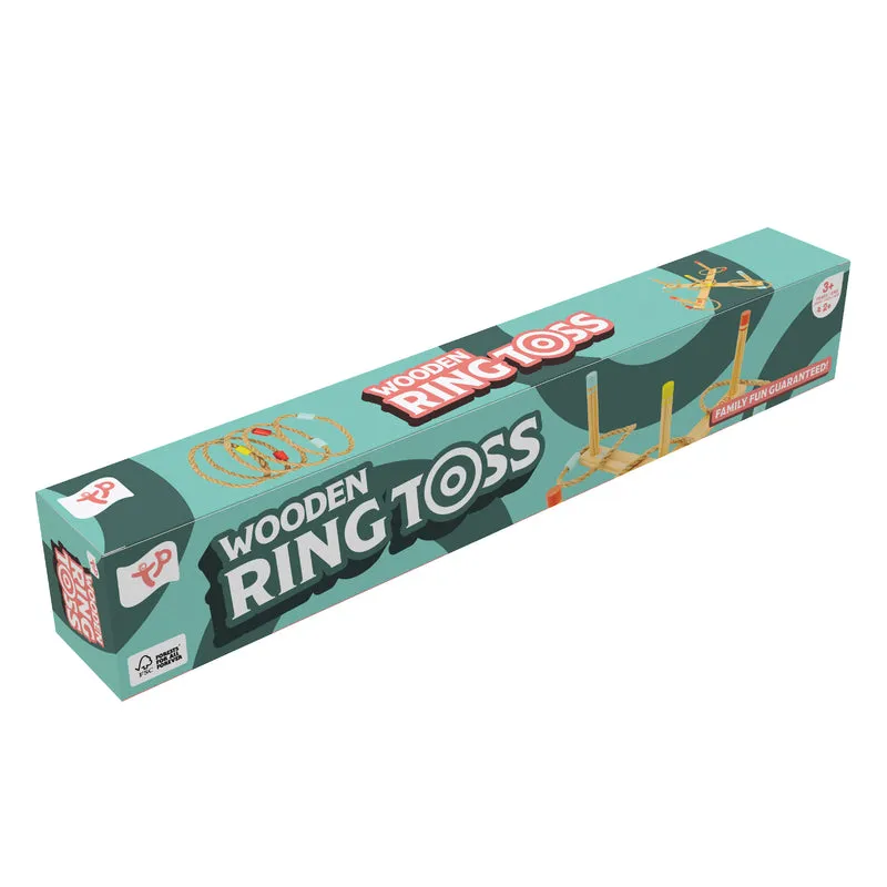 Jeu de lancer anneaux en bois FSC® dès 3 ans