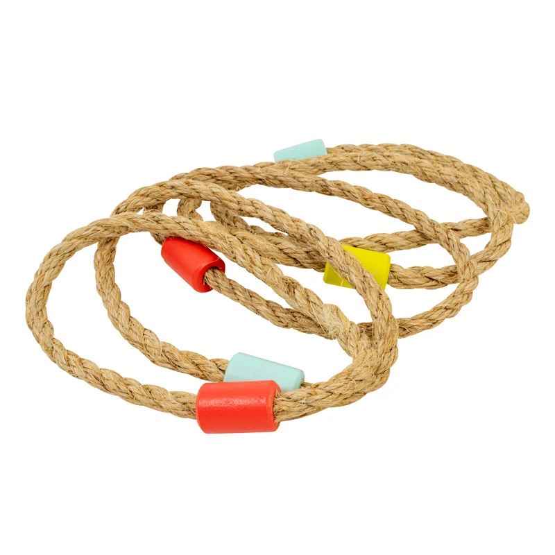 Jeu de lancer anneaux en bois FSC® dès 3 ans