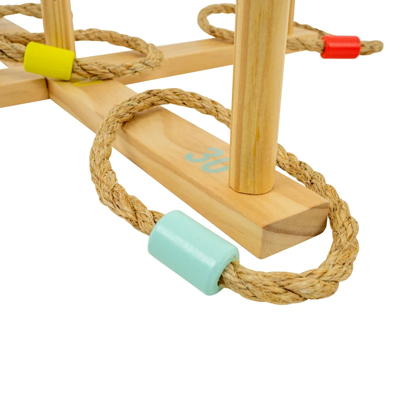 Jeu de lancer anneaux en bois FSC® dès 3 ans