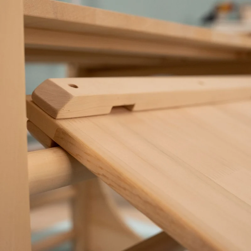 Pont-toboggan Montessori en bois FSC® pour enfant dès 1 an