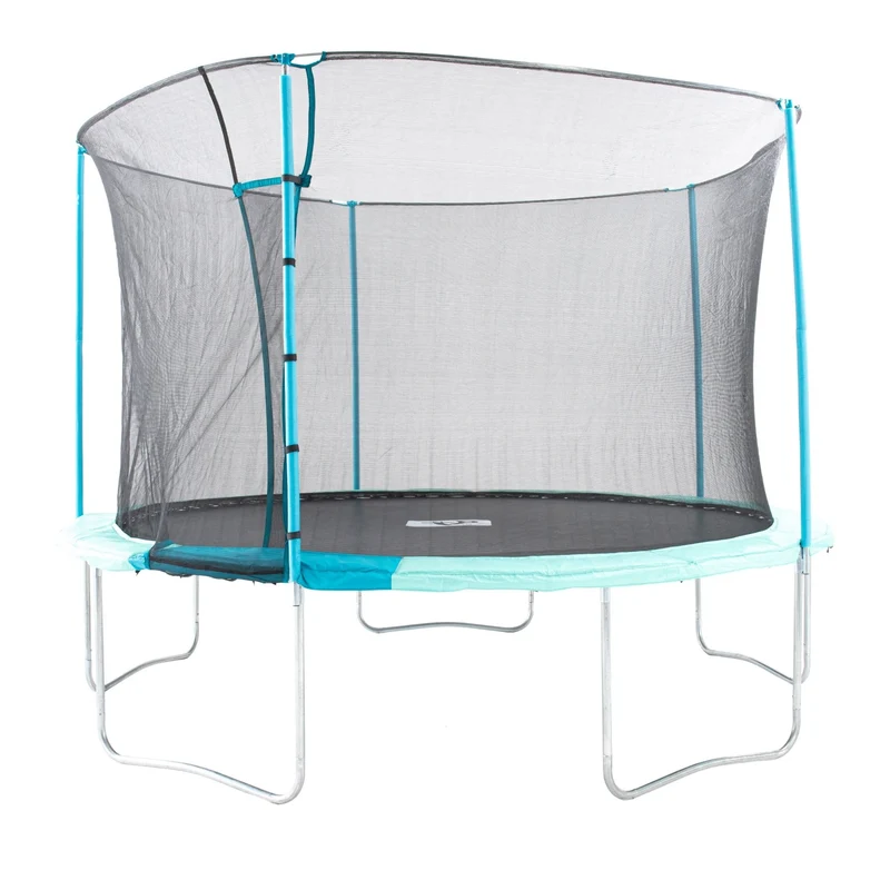 Trampoline enfant rond D360 cm avec ouverture igloo