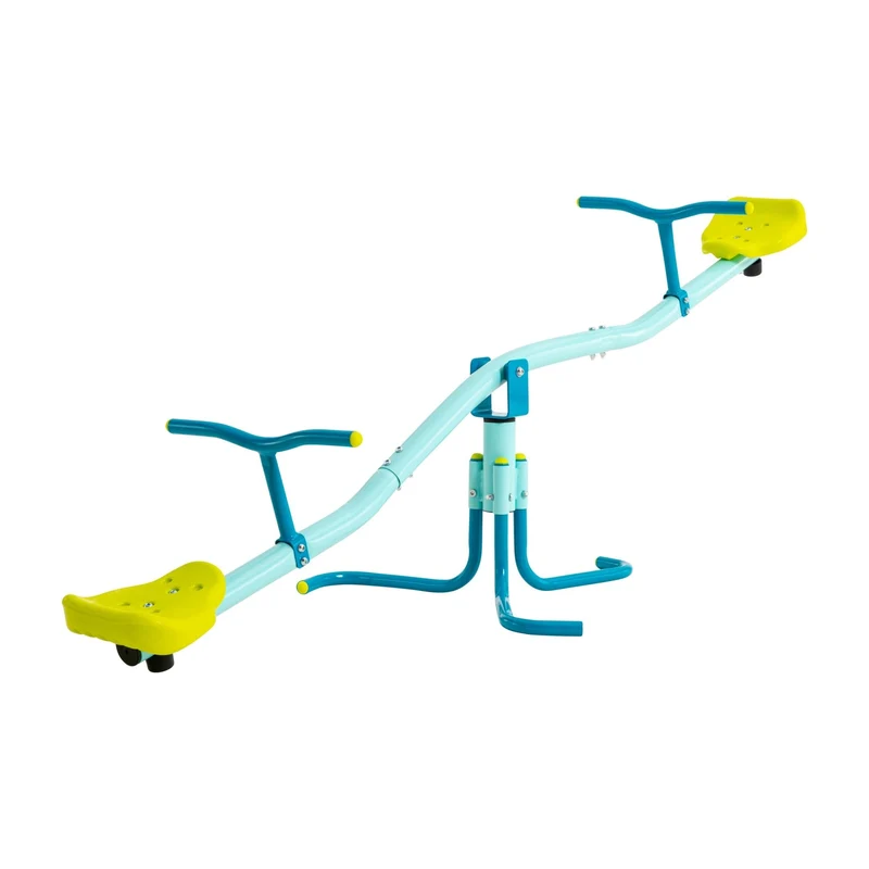 Trébuchet pour enfant balançoire à bascule rotatif 360° - métal - SPIRO