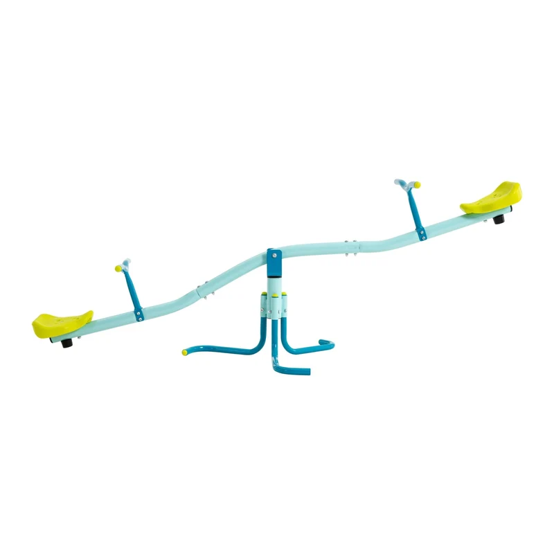 Trébuchet pour enfant balançoire à bascule rotatif 360° - métal - SPIRO