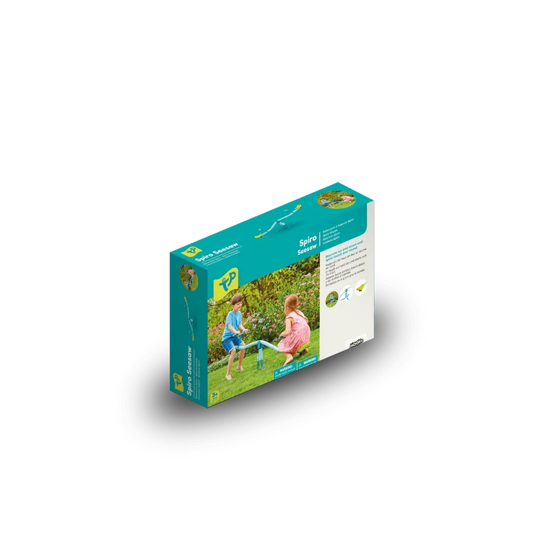 Trébuchet pour enfant balançoire à bascule rotatif 360° - métal - SPIRO