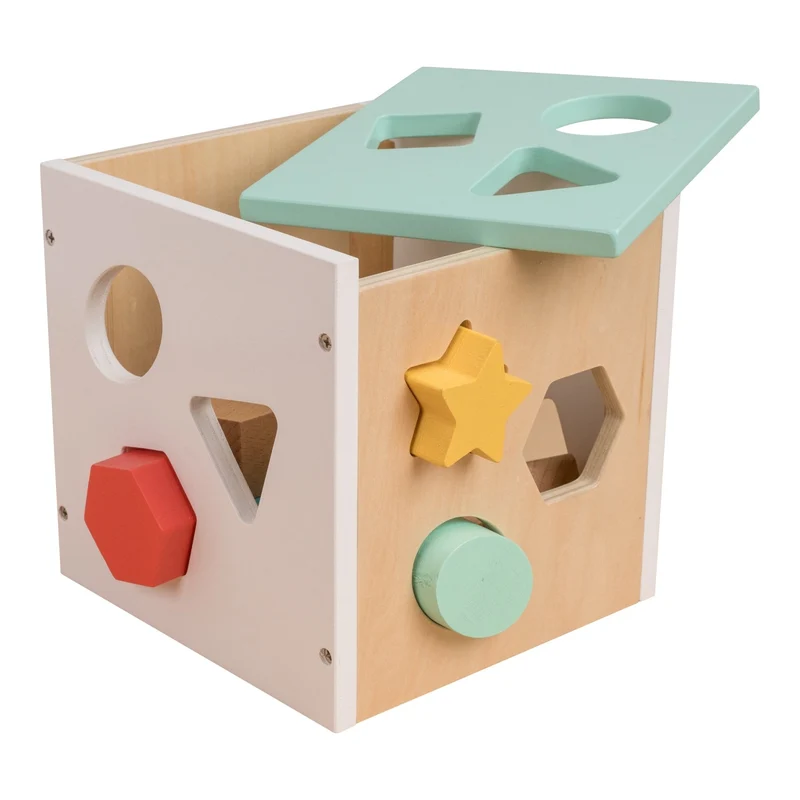 Cube d'activités en bois FSC® pour enfant dès 1 an