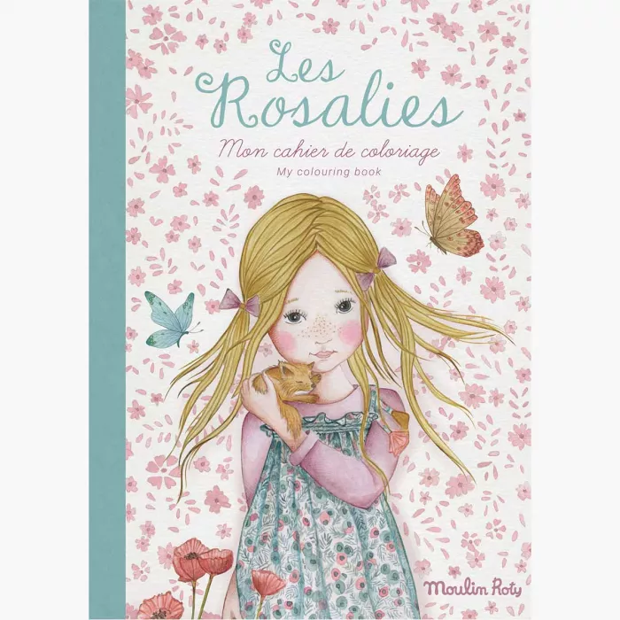 Moulin roty - Les Rosalies - Cahier de coloriage - 3 ans+