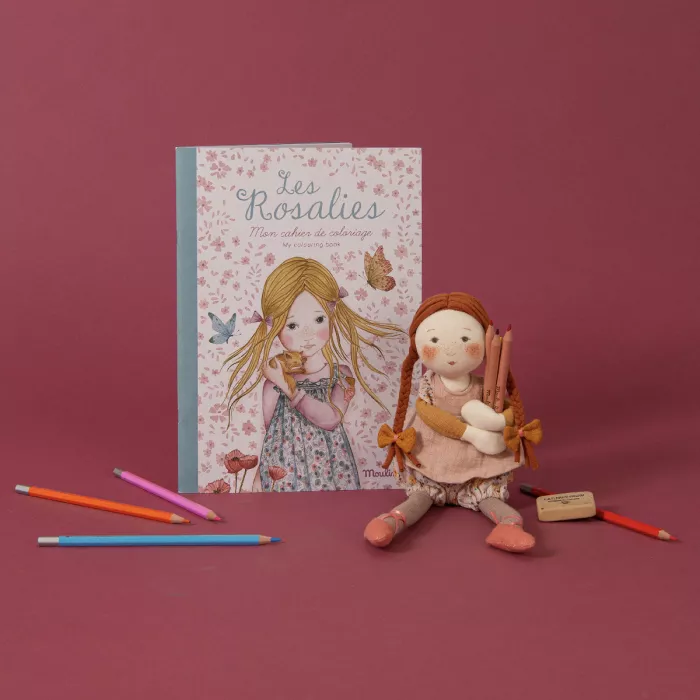 Moulin roty - Les Rosalies - Cahier de coloriage - 3 ans+