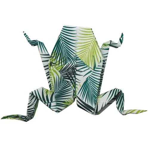 Fridolin origami Grenouille pliante 20 x 20 cm - 20 pièces multicolore - 8 ans+