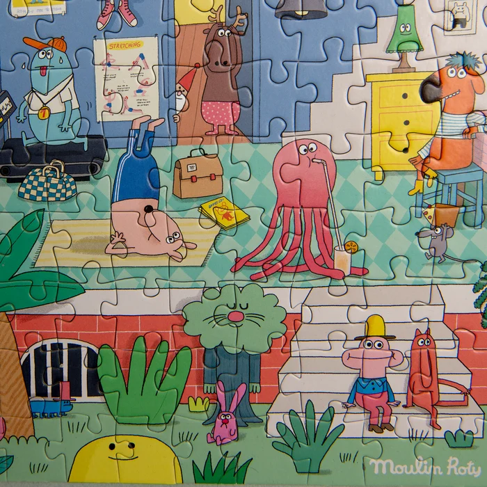 Moulin roty - Les Schmouks Puzzle Chez les Schmouks 500 pcs - 6 ans+