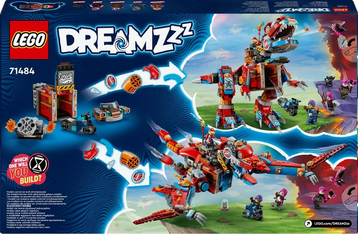 LEGO 71484 DREAMZzz Coopers Dino-Mech C-Rex - 🧒9 ans+