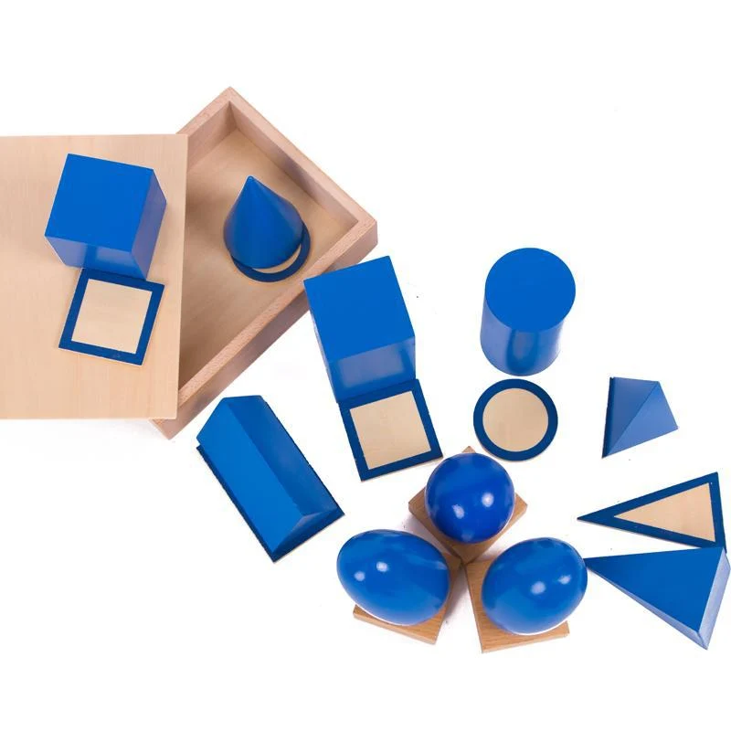 Montessori Geometrische Körper – Formen begreifen & erleben