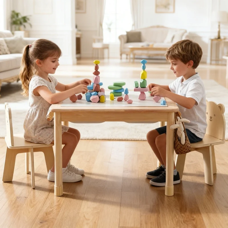 Montessori Sensory Table – 2-fach höhenverstellbarer Aktivitätstisch