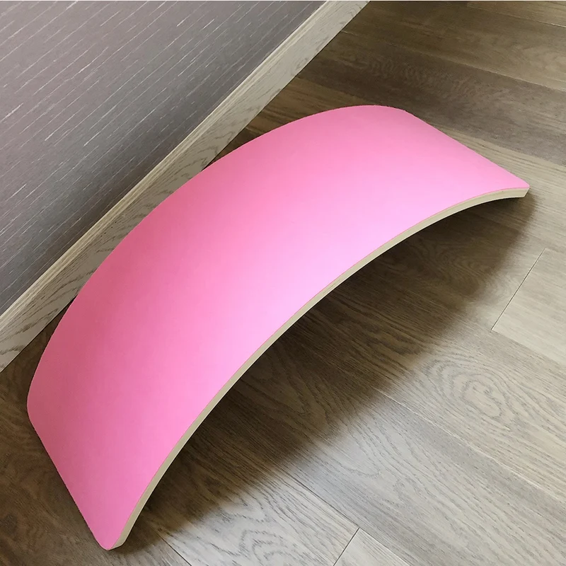Regenbogen Wackelbrett – Montessori Balance Board Holz