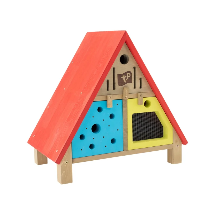Maison de jardin pour insectes bois FSC® pour enfant dès 3 ans