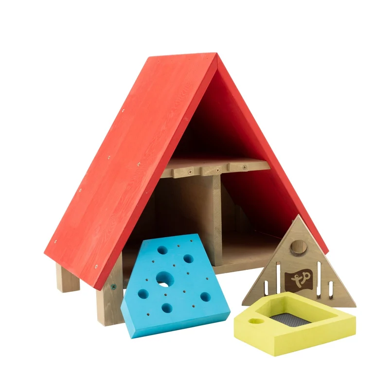 Maison de jardin pour insectes bois FSC® pour enfant dès 3 ans