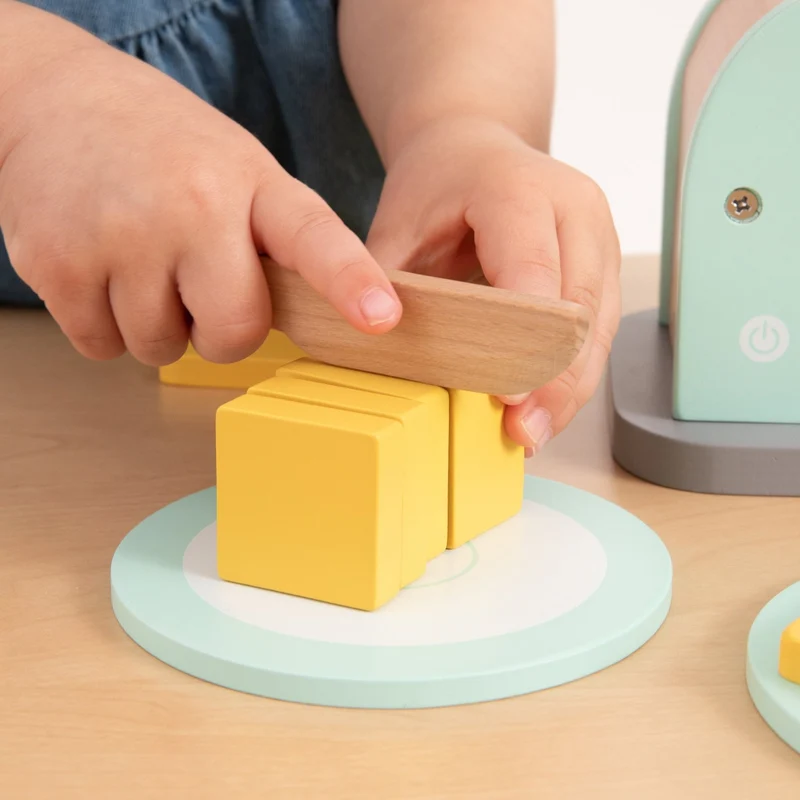 Grille-pain en bois FSC® pour enfant dès 3 ans