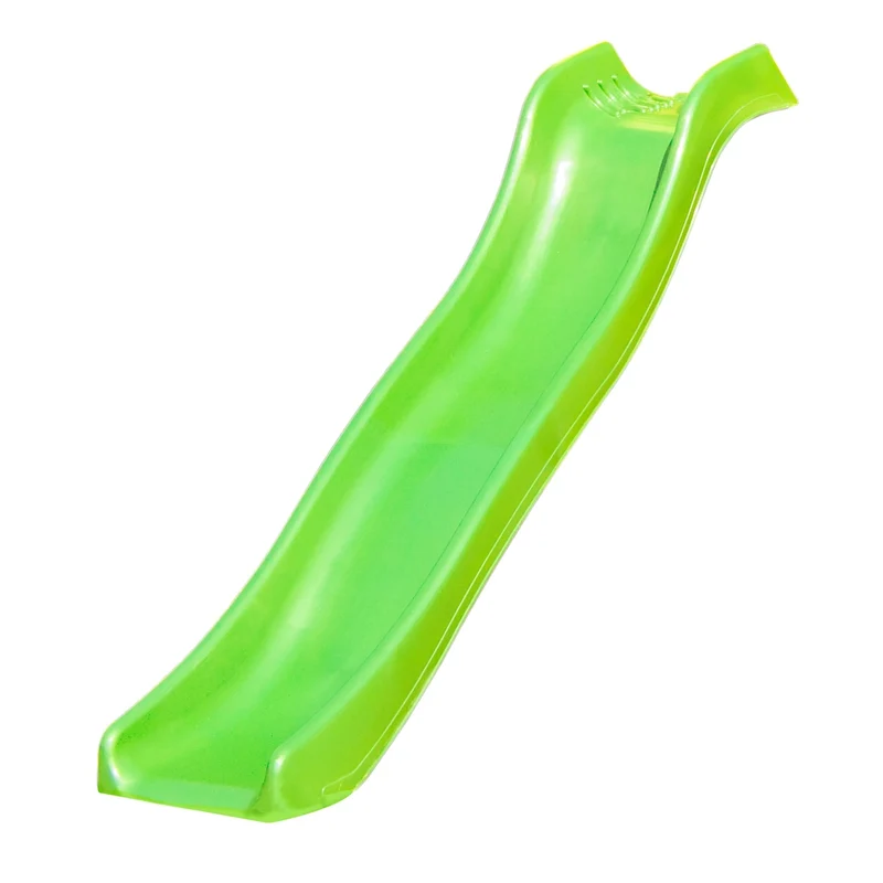 Glissière de toboggan L175 cm - H80 à 100 cm - vert pomme - WAVY